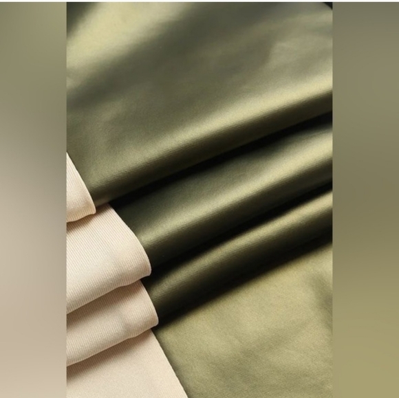 Flamingo Urban Contrast Panel Zipper Detail Faux Leather Moto Pants SzL - Picture 10 of 16